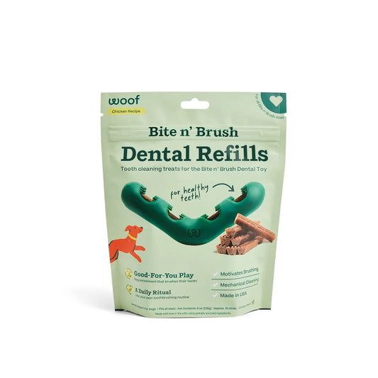 Woof Bite N' Brush -Dental Refills