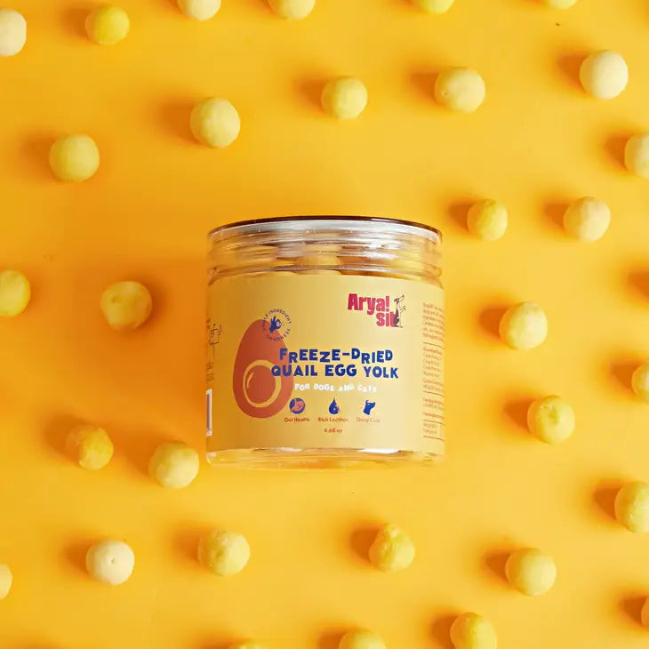 Freeze Dried Quail Egg Yolk | Arya Sit