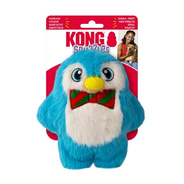 Kong Holiday Penguin Snuzzles Toy