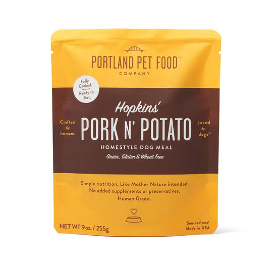 Portland Pet Pork & Potato Dog Food Pouch