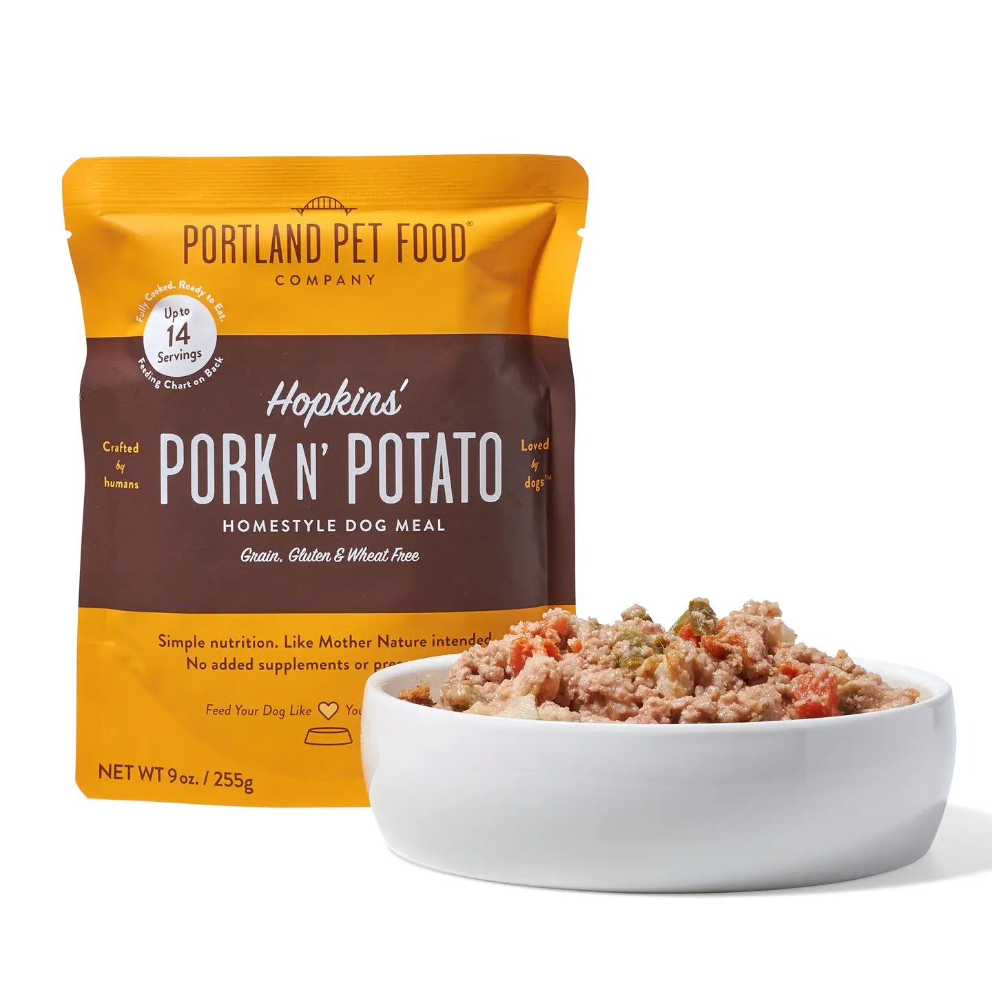 Portland Pet Pork & Potato Dog Food Pouch
