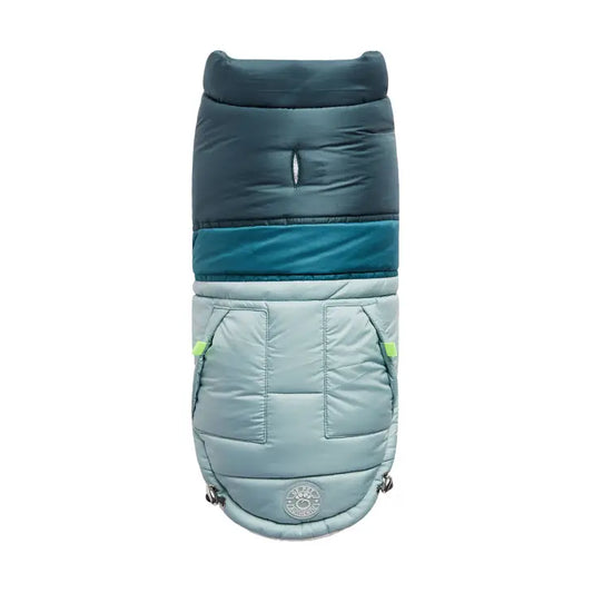 Light Blue GF Pet Camplife Puffer Coat