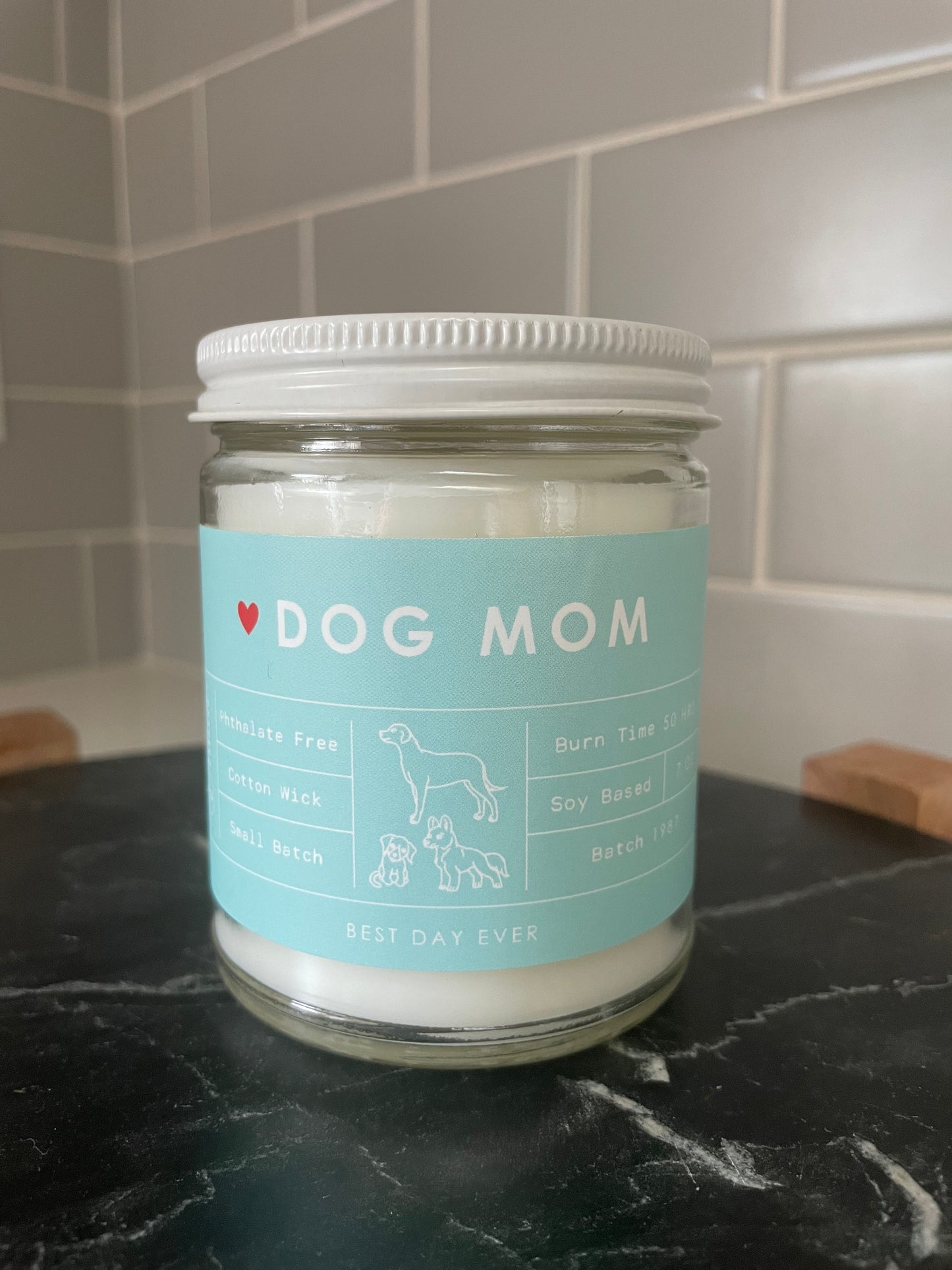 Dog Mom Candle