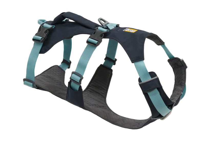 Basalt Gray Flagline Dog Harness