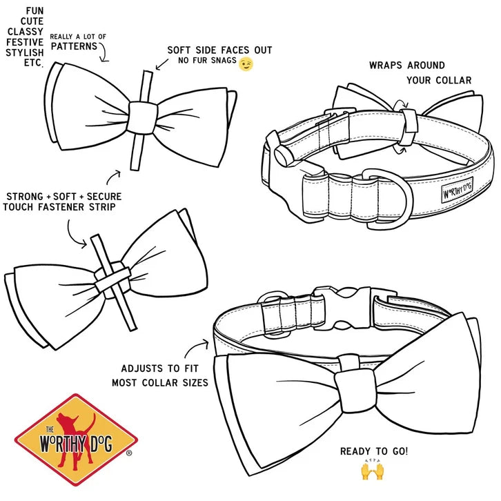 Crazy Carrots Bow Tie