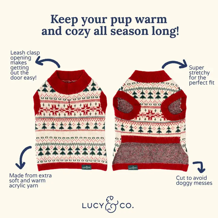 The Let It Snow Sweater | Lucy & Co.
