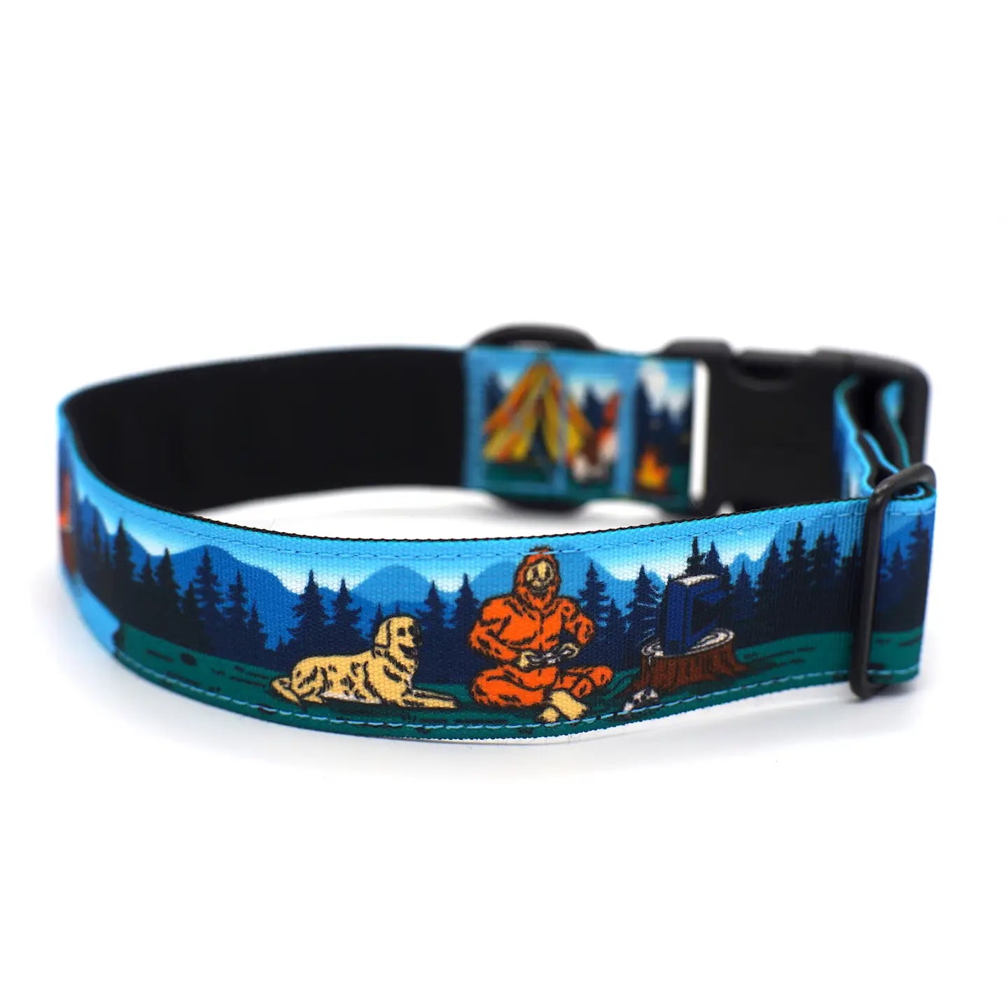 Outback Hound Bigfoot and Friends Dog Collar
