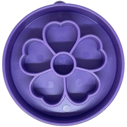 Soda Pup Purple Flower Slow Feeder