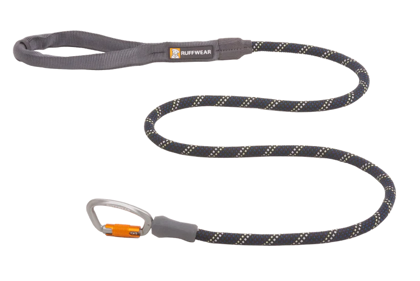 Obsidian Black Knot-a-Leash Rope Dog Leash | Ruffwear