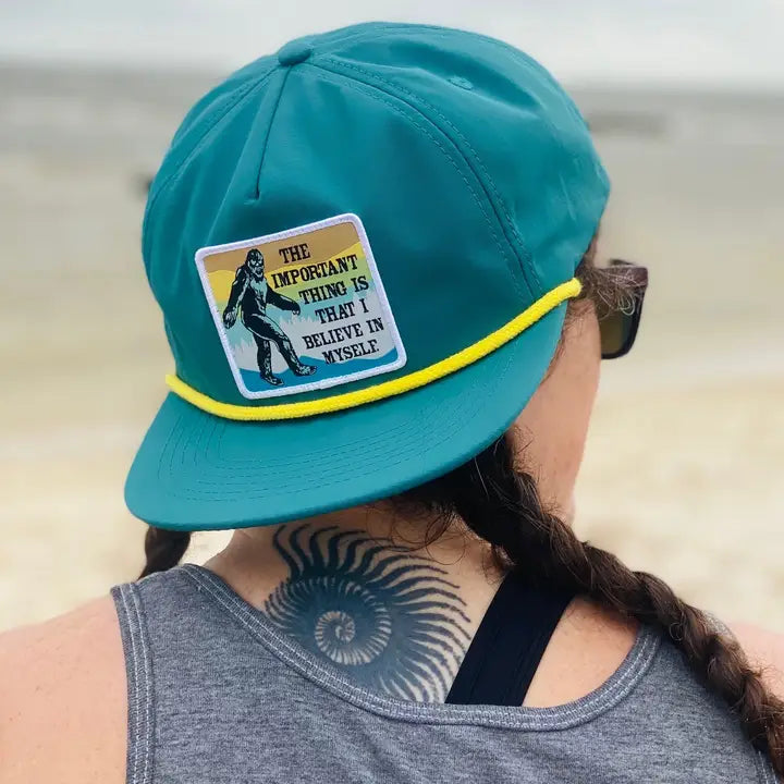 Bigfoot Believe Rope Hat from Sipsey Wilder