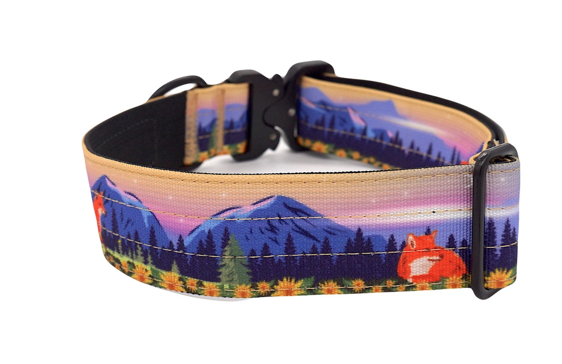 Outback Hound Spring Fox Dog Collar