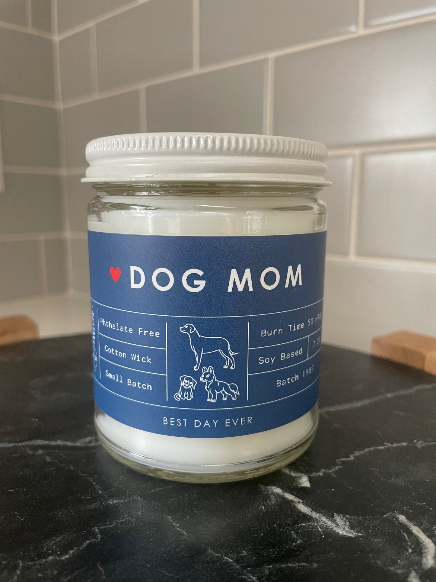 Dog Mom Candle