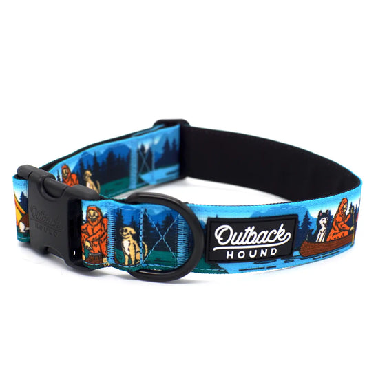 Outback Hound Bigfoot and Friends Dog Collar