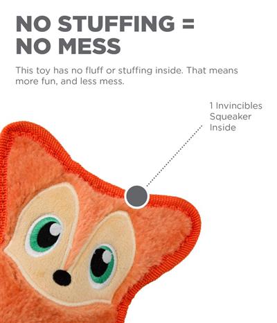 Outward Hound Mini Durable Fox Toy
