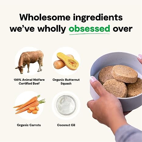 Open Farm Freeze-Dried Raw Patties, Grass-Fed Beef