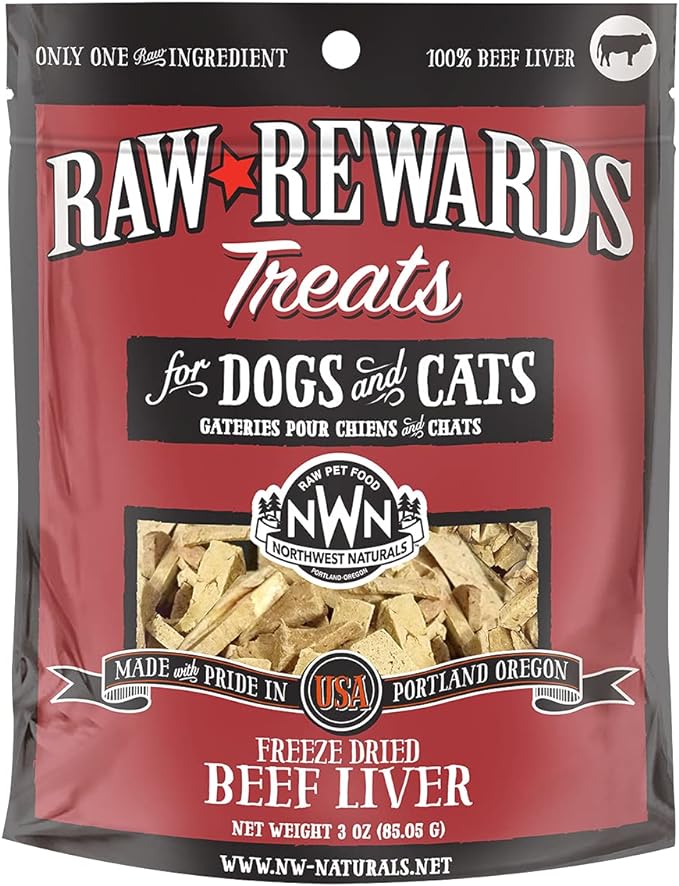 Raw Rewards Freeze Dried Beef Liver
