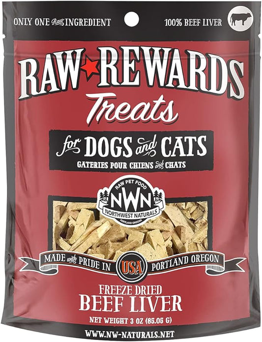 Raw Rewards Freeze Dried Beef Liver