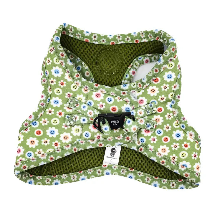 Smiley Flowers Step-In Harness