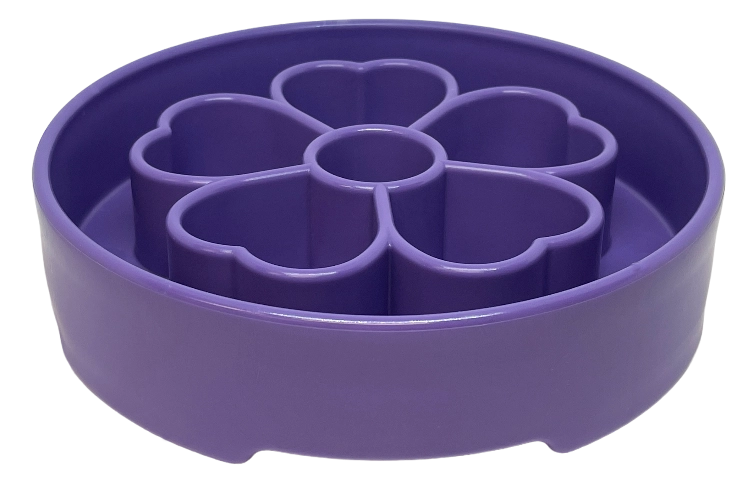 Soda Pup Purple Flower Slow Feeder