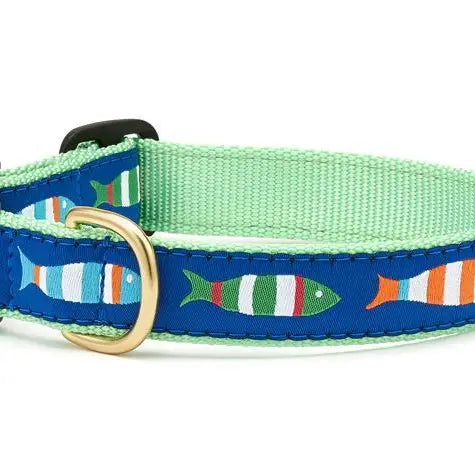 Up Country Funky Fish Dog Collar