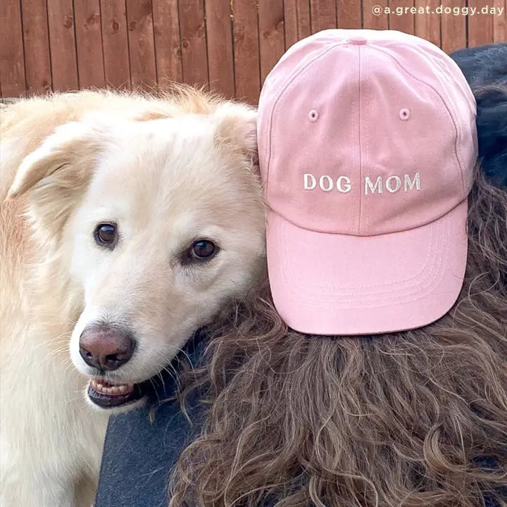 Blush Pink Dog Mom Hat