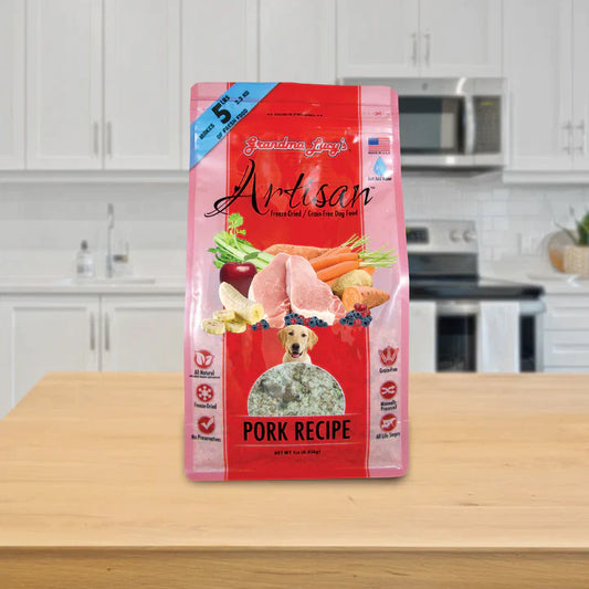 Grandma Lucy's Artisan Pork Freeze-Dried Dog Food & Topper