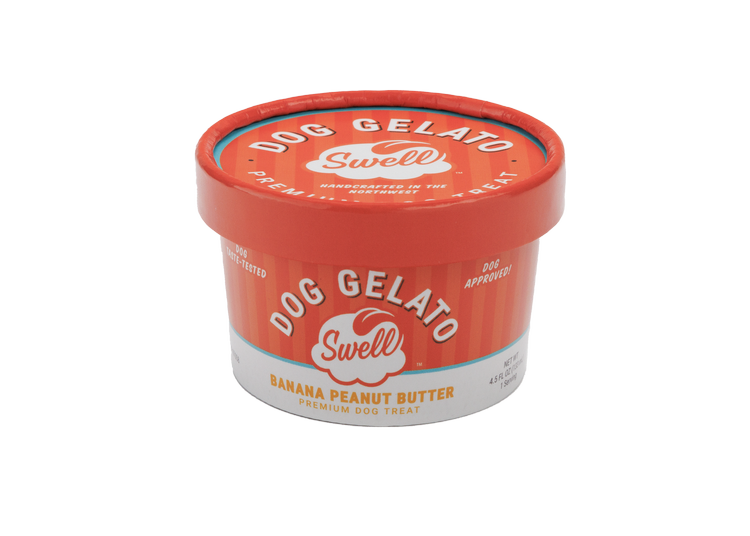 Swell Gelato - Banana Peanut Butter