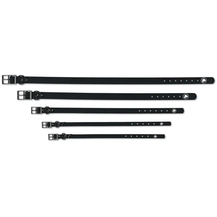 Black Biothane Collar