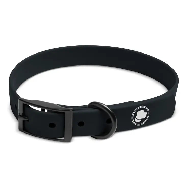 Black Biothane Collar by The Modern Dog Company