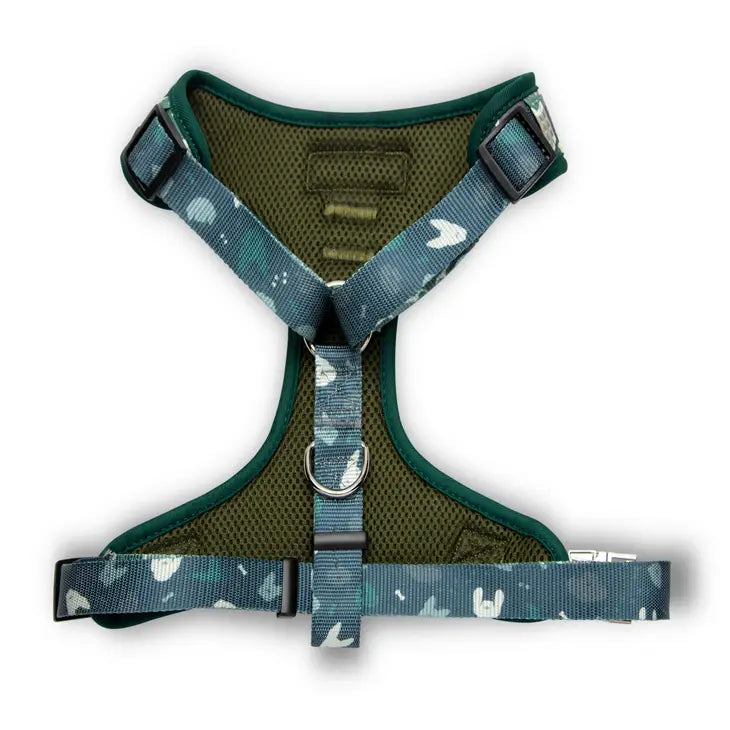 Canine Camo Harness Front-Clip Harness