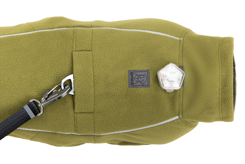 Climate Changer Dog Fleece Vest Cedar Green