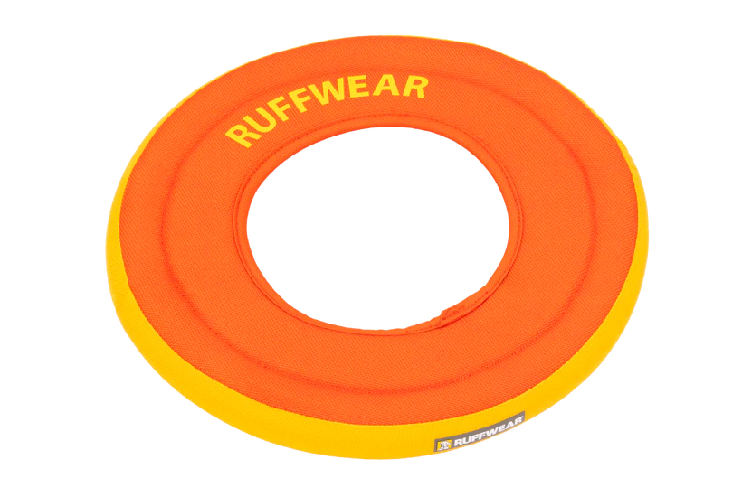 Ruffwear Tangelo Orange Hydro Plane Floating Throw Toy