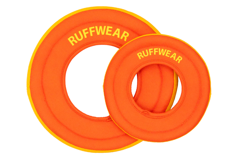 Ruffwear Tangelo Orange Hydro Plane Floating Throw Toy