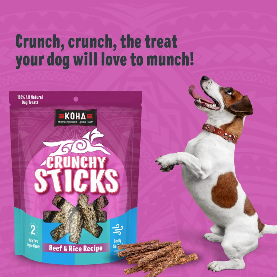 KOHA Crunchy Beef & Rice Sticks