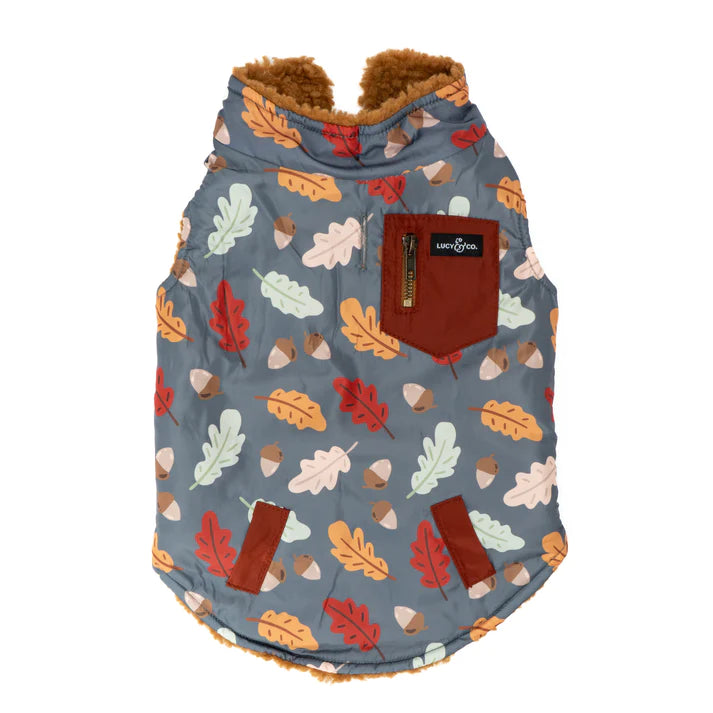 Unbeleafable Reversible Teddy Vest | Lucy & Co