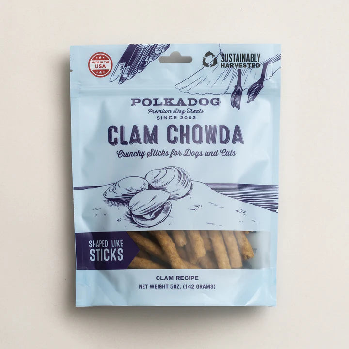Polkadog Clam Chowda Treats