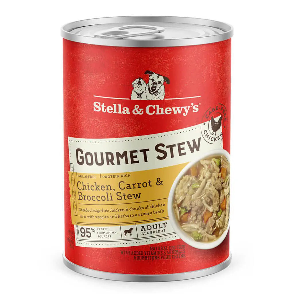 Stella & Chewy's Gourmet Chicken Carrot & Broccoli Stew for Dogs