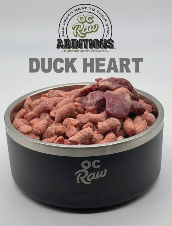 OC Raw Duck Heart Additions