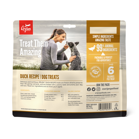 Freeze Dried Duck Treats