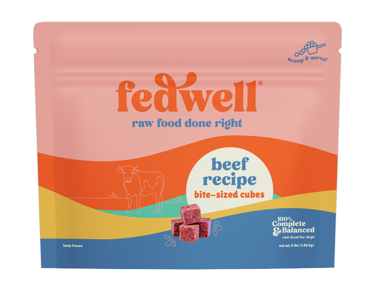 FEDWELL Raw Food- Beef Recipe