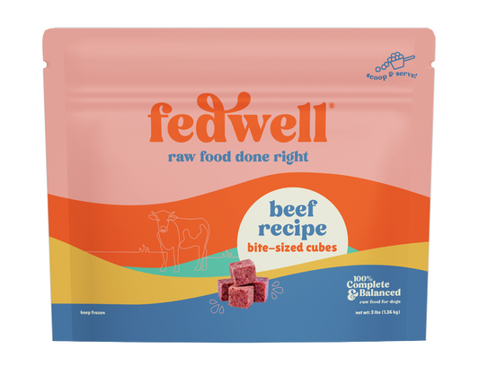 FEDWELL Raw Food- Beef Recipe