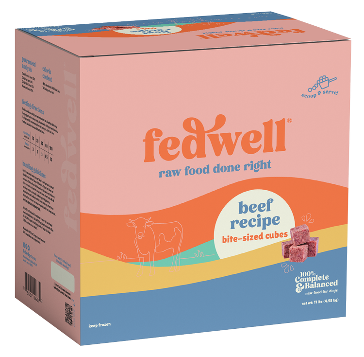 FEDWELL Raw Food- Beef Recipe
