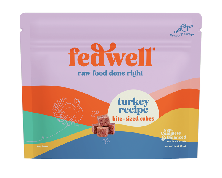 FEDWELL Raw Food- Turkey Recipe