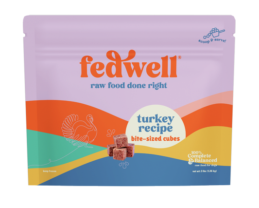 FEDWELL Raw Food- Turkey Recipe