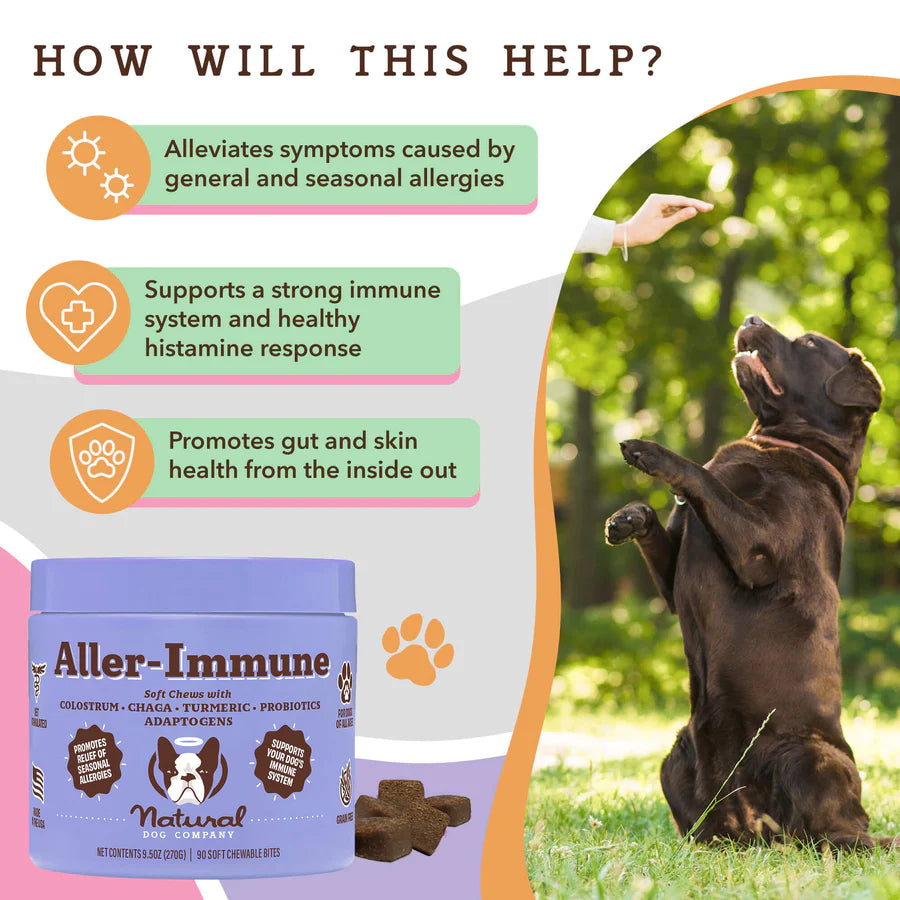 Natural Dog Company Aller-Immune Soft Chew Supplement