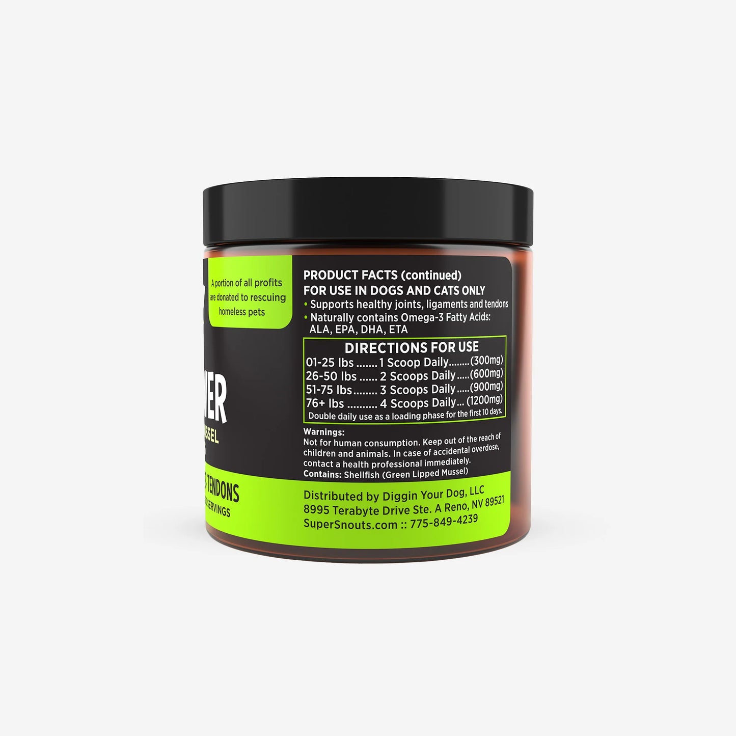 Green Lipped Mussel Joint Powder