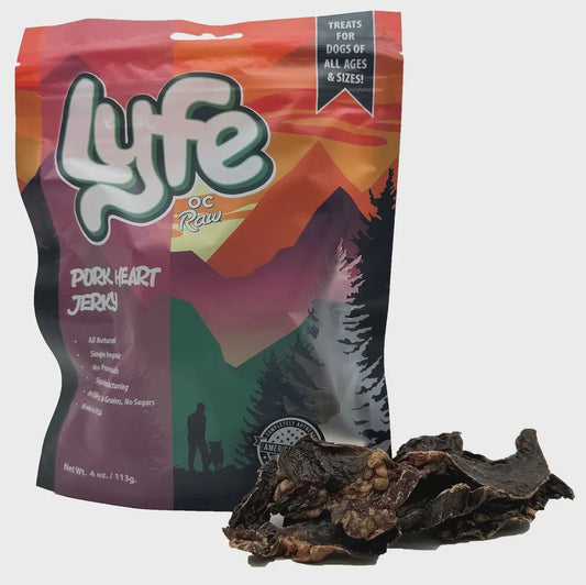 Lyfe Pork Heart Jerky