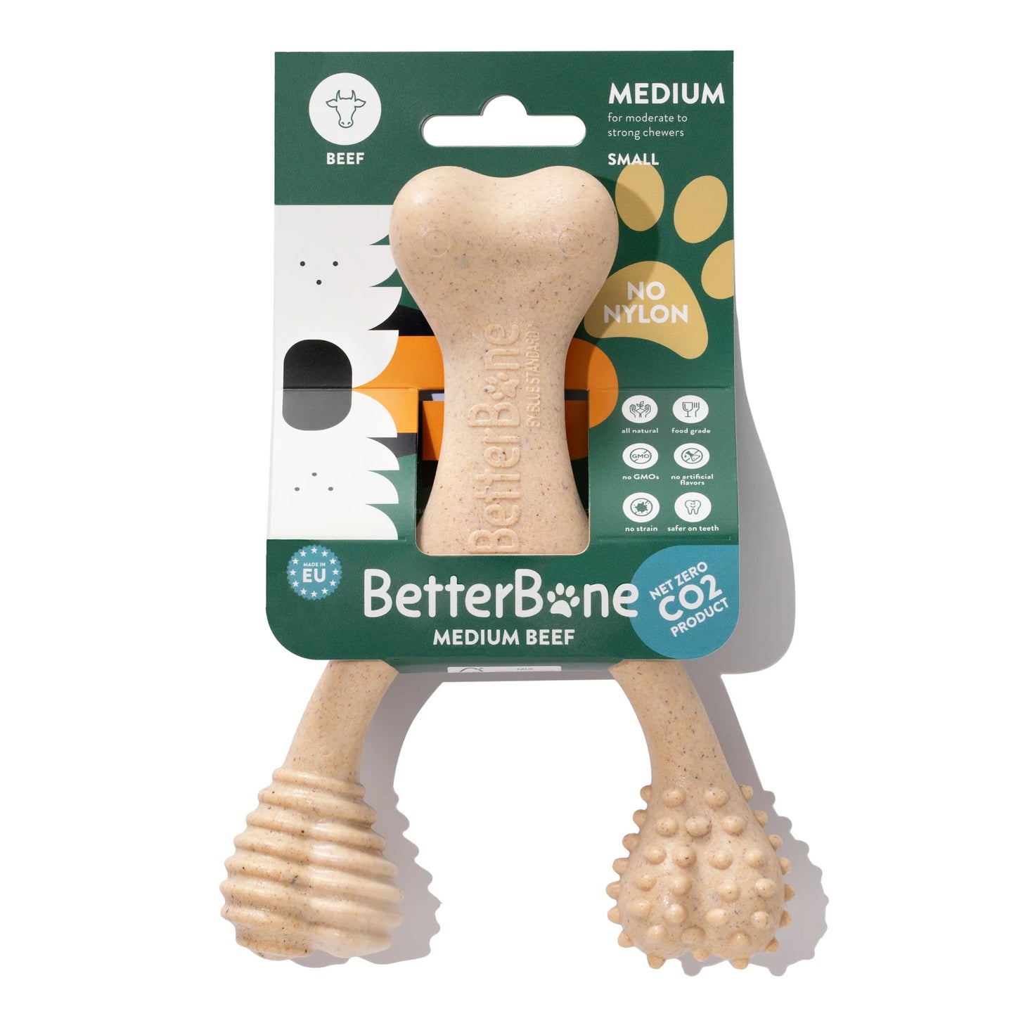 The BetterBone MEDIUM Beef Chew Toy