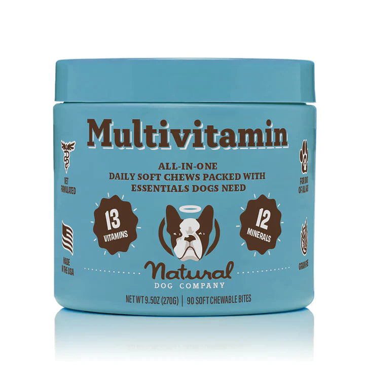 Natural Dog Company Multivitamin Soft Chew Supplement