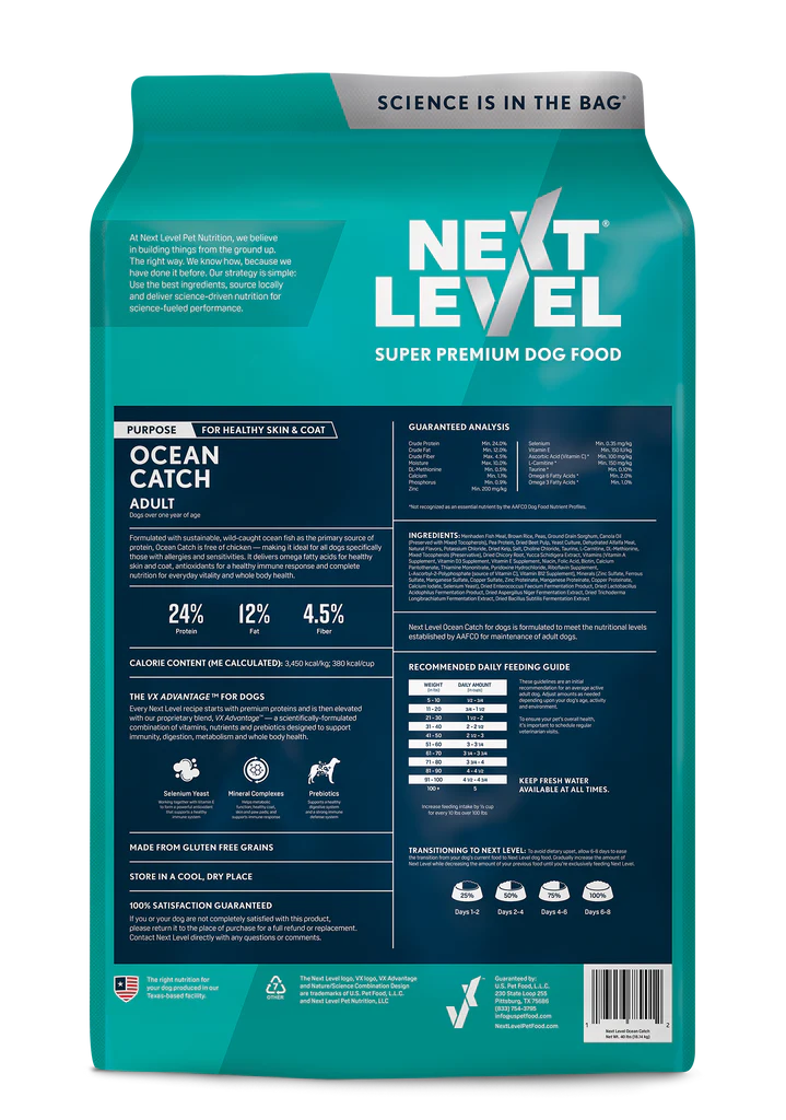 Next Level Dog Food- Ocean Catch Recipe